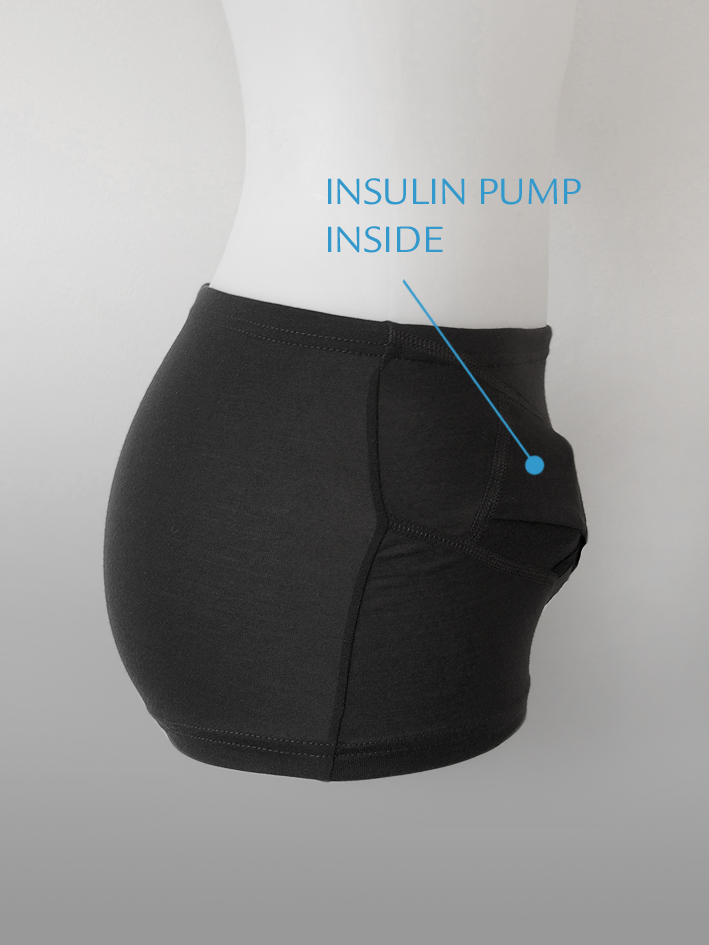 Clothes to carry insulin pump and pen - AnnaPS