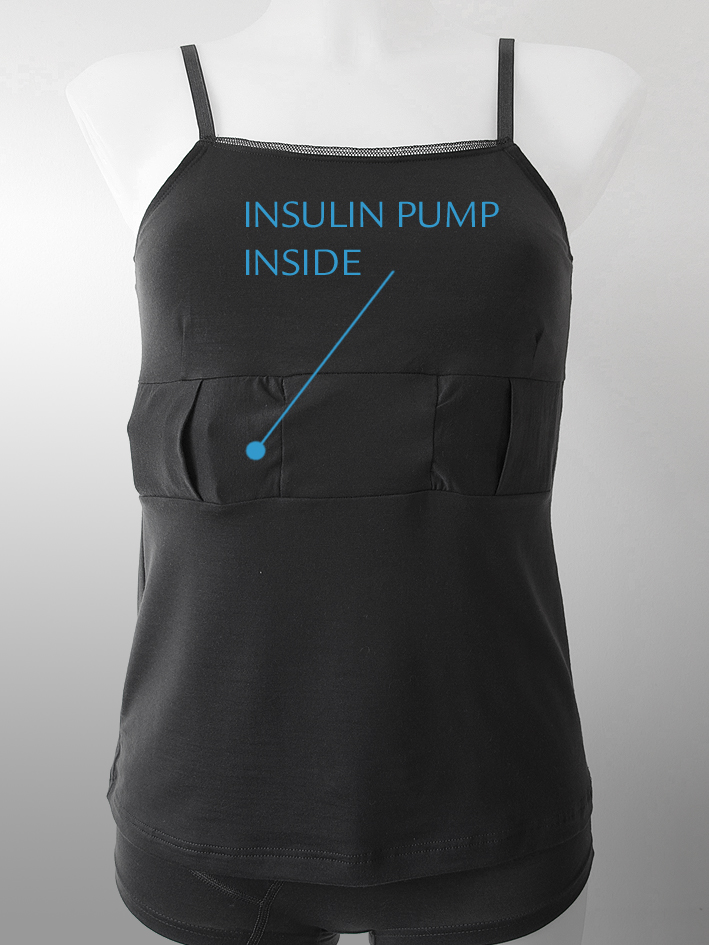 Clothes to carry insulin pump and pen AnnaPS