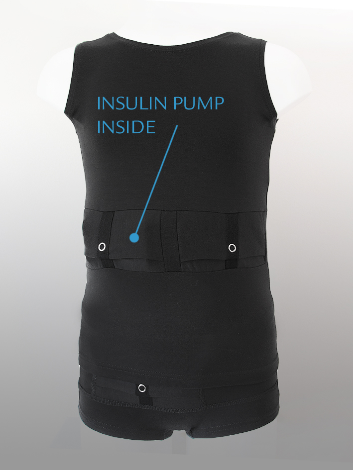 Clothes to carry insulin pump and pen AnnaPS
