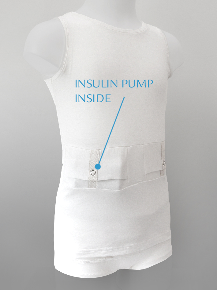 Clothes to carry insulin pump and pen AnnaPS