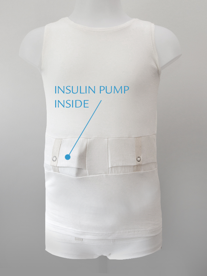 Clothes to carry insulin pump and pen AnnaPS