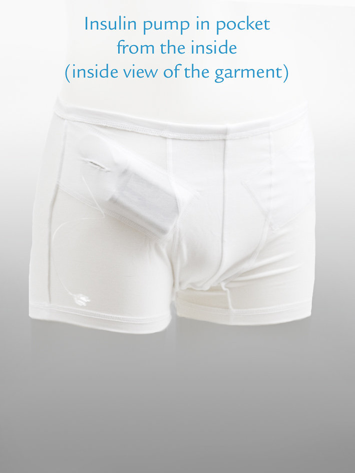 UM Boxer shorts boxi 2 double white_pants with insulin pump pocket_8