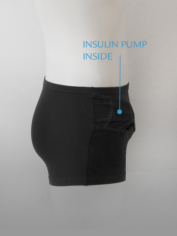 Clothes to carry insulin pump and pen AnnaPS